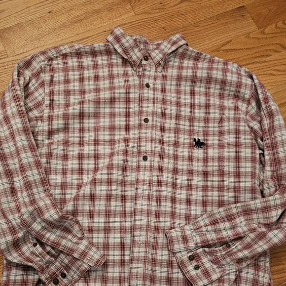 Bit and Bridle Longsleeve Button Down, Size XL - Picture 2 of 8